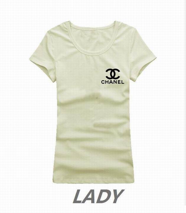 Chanel short round collar T woman S-XL-003